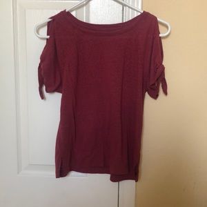 Open Shoulder Tee